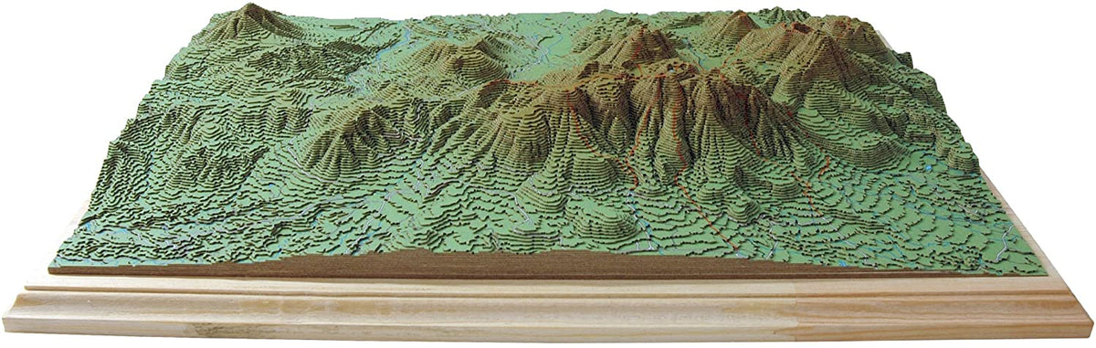 水彩画 くじゅう連山 やまつみ【九重連山】 – やまつみ工房