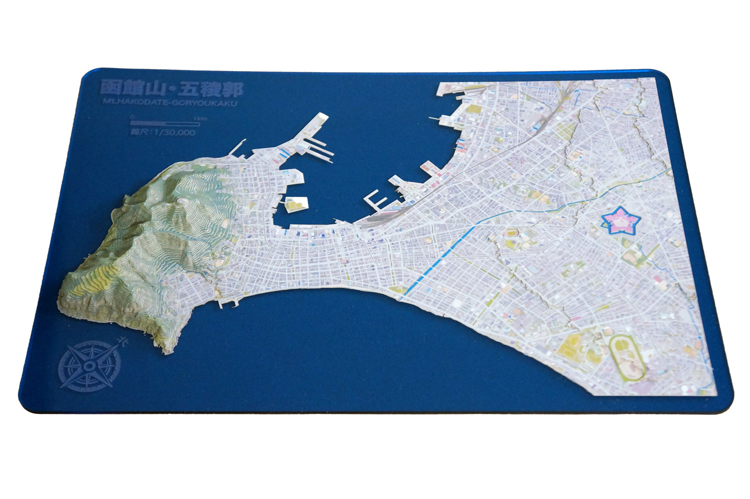 紙で作る山岳立体模型「やまつみ」 – やまつみ工房